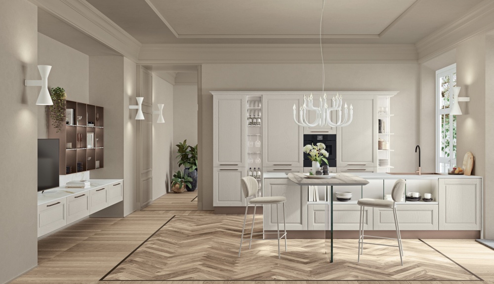 Деревянная кухня Agnese Style Италия LUBE cucine в Ставрополе
